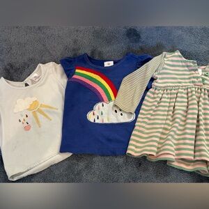 Three Hannah Anderson Shirts.